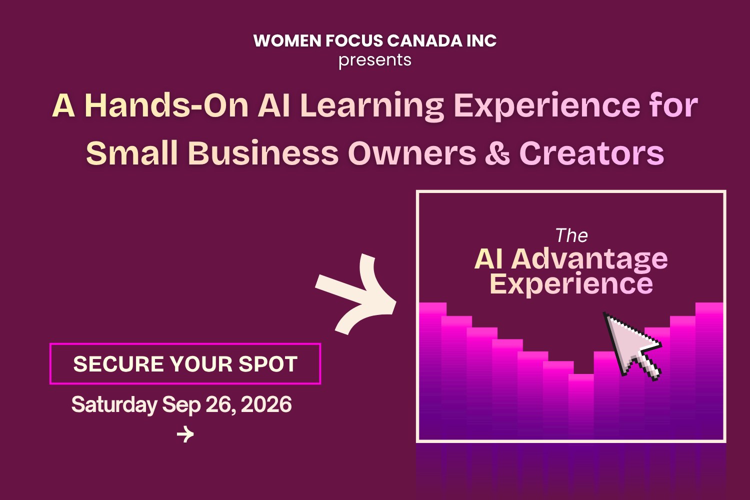 AI Advantage conference in Toronto