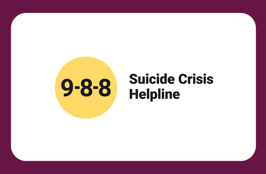 988 suicide crisis helpline Ontario